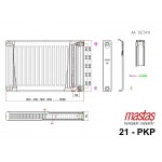 Mastaş PKP TİP 21 Klasik Panel Radyatör Kompakt Ventil Mastaş PKP TİP 21 Klasik Panel Radyatör Kompakt Ventil