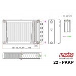 Mastaş PKKP Tip 22 Panel Radyatör Kompakt Ventil Solaris Mastaş PKKP Tip 22 Panel Radyatör Kompakt Ventil Solaris