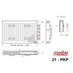 Mastaş PKP TIP 21 Klasik Panel Radyatör Solaris Modeli